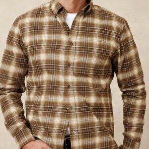 Banana Republic Factory Slim Lightweight Flannel Shirt